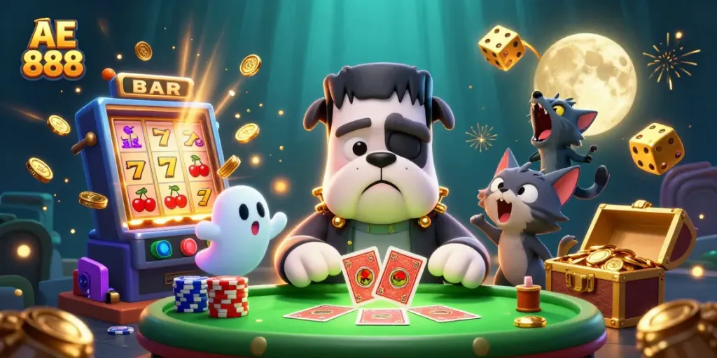 Engage in thrilling gameplay with AE 888 and experience a robust casino atmosphere.