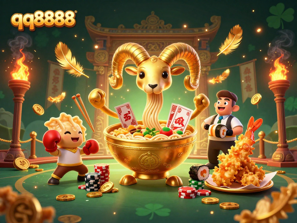 Engage with thrilling qq8888 cockfighting action in an immersive arena featuring vibrant characters and dynamic betting elements.