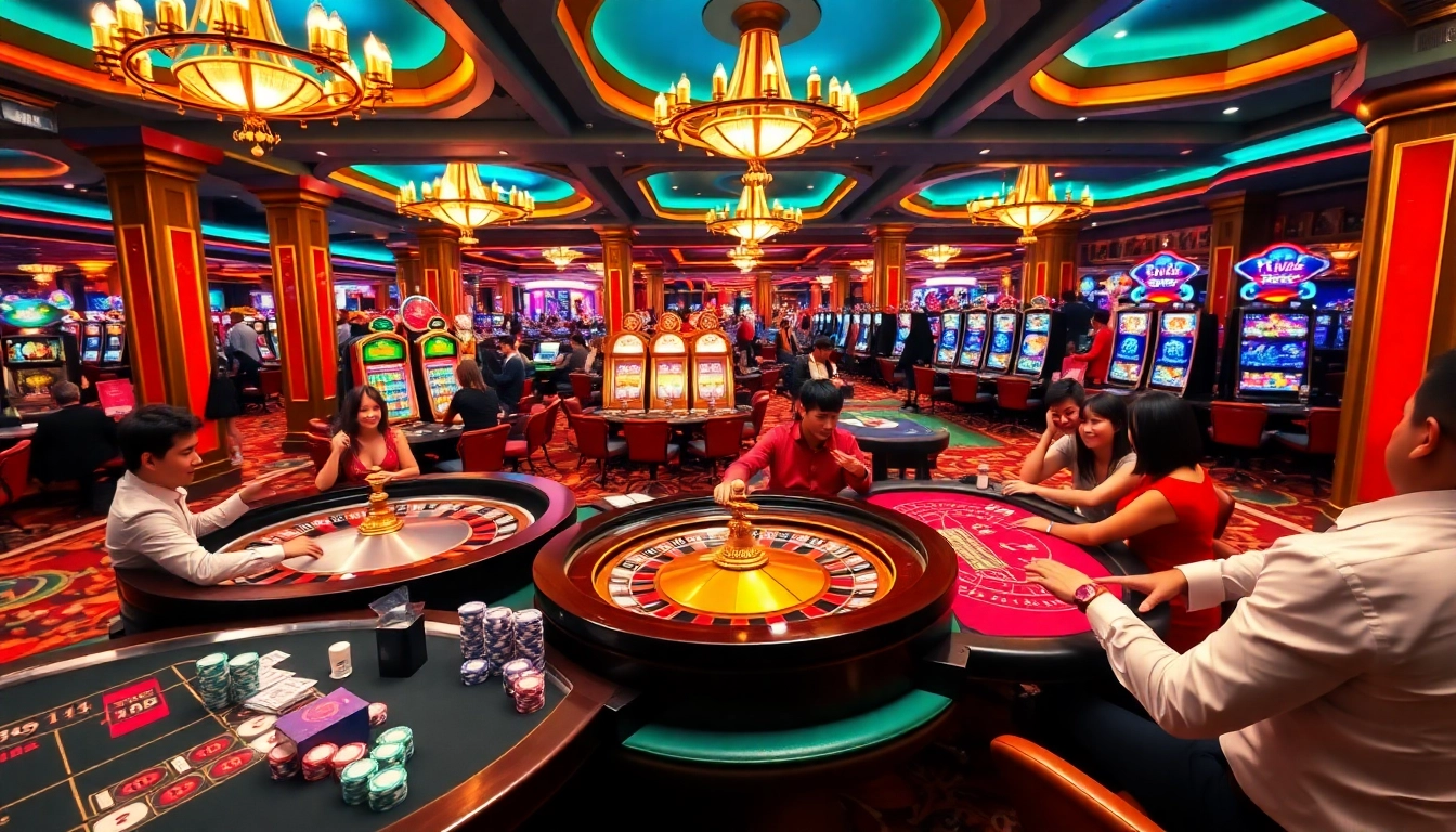 Exciting roulette action at 789betcom's luxurious casino setting with enthusiastic players.