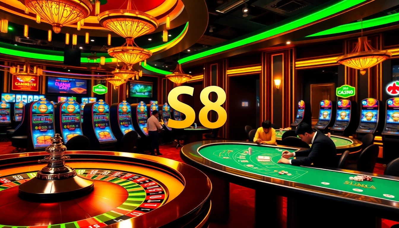 Experience the thrill of gambling at Nhà cái S8 with engaging casino games and exciting rewards.