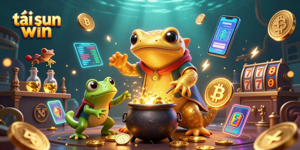 Transform your gaming experience with tải sun win, enriched by vibrant casino-themed characters and crypto elements.